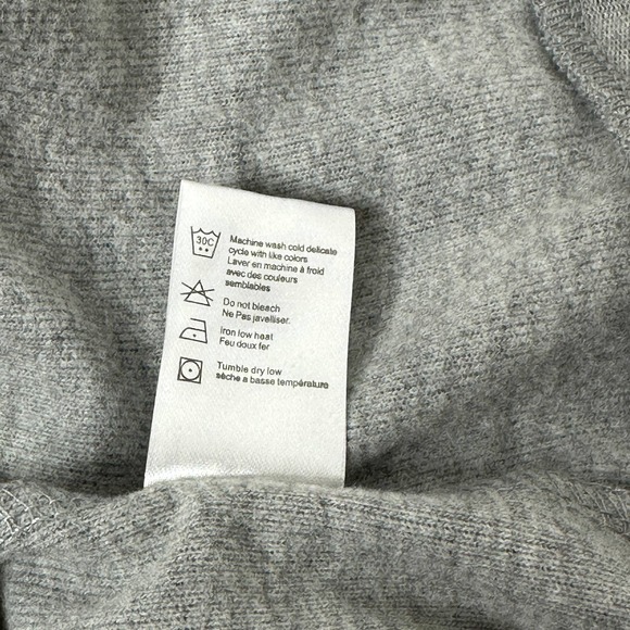 Chaser Womens Star Print Pullover Sweater Plus Size 1X Gray Crew Neck NWT - Picture 5 of 5